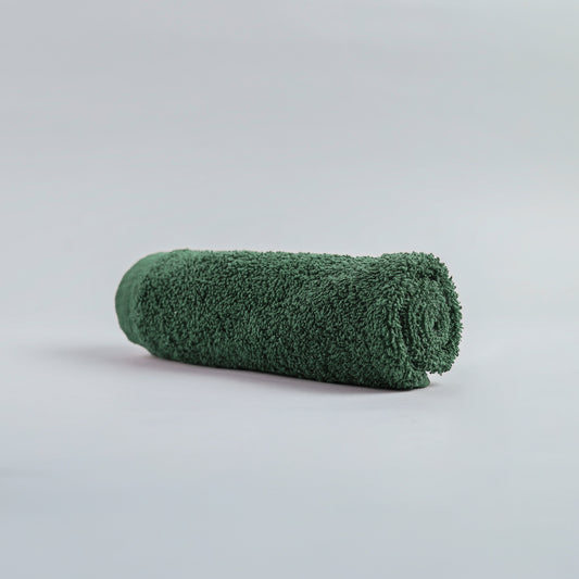 Green Cotton Towel
