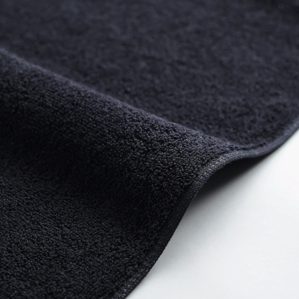 Black Cotton Towel