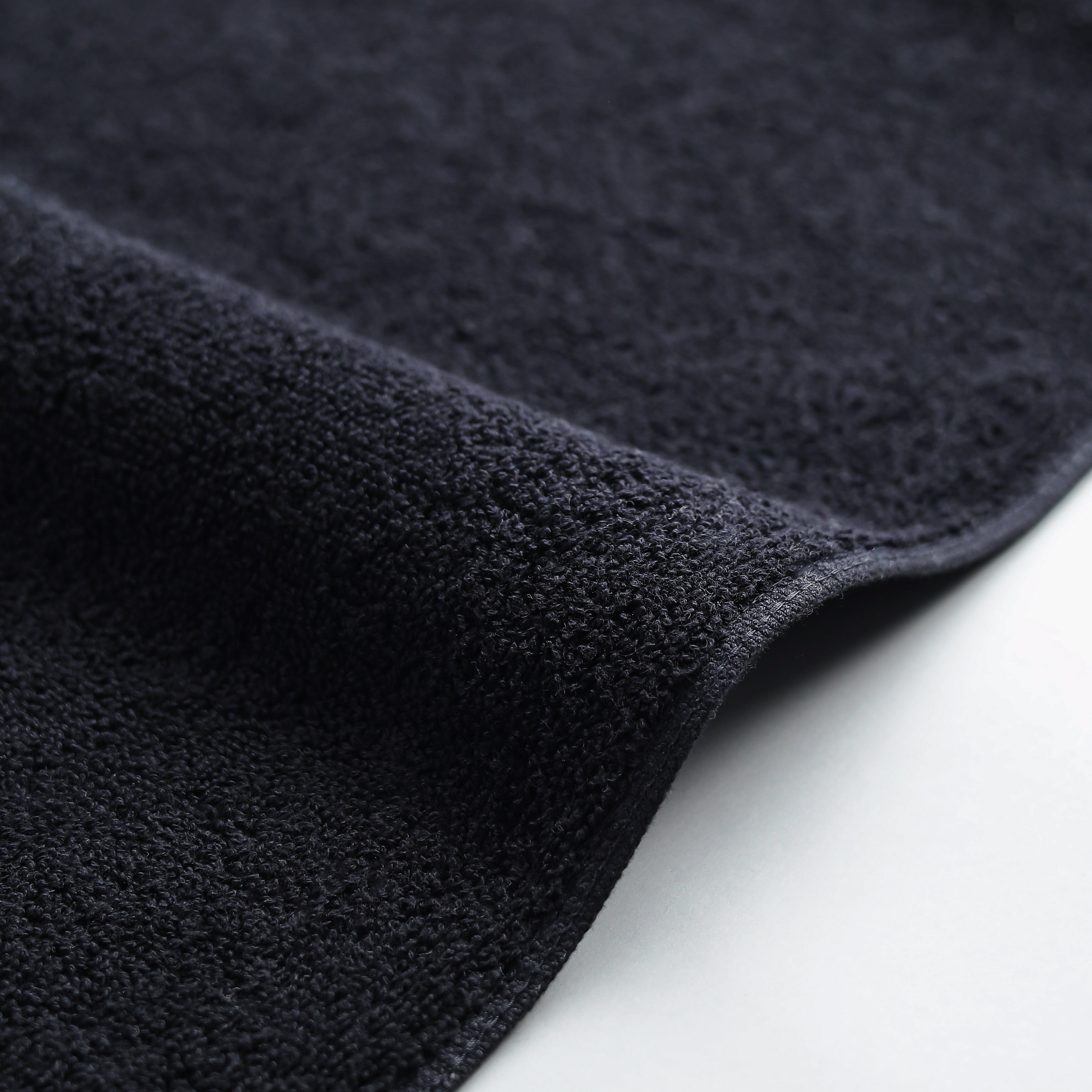 Black Cotton Towel