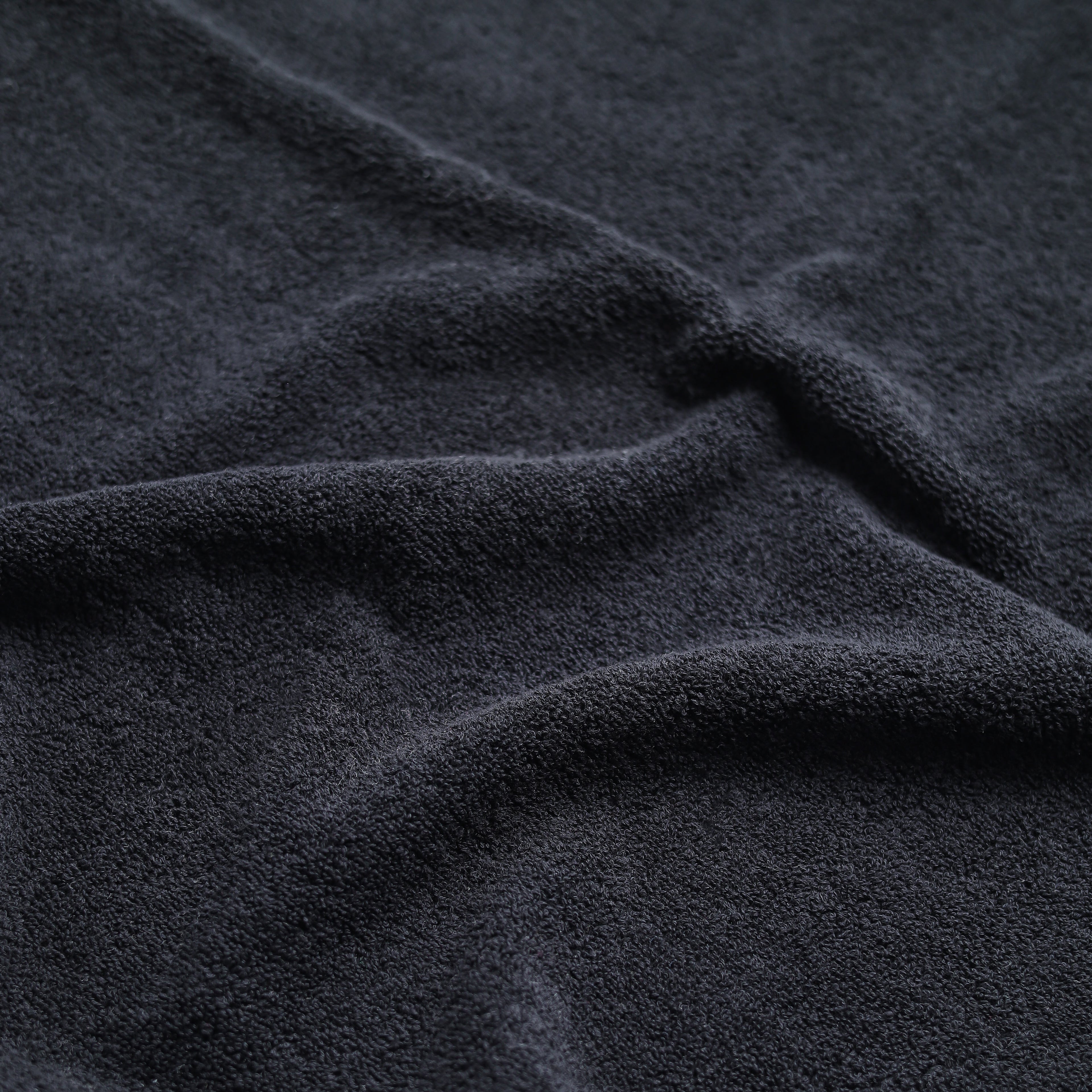 Black Cotton Towel