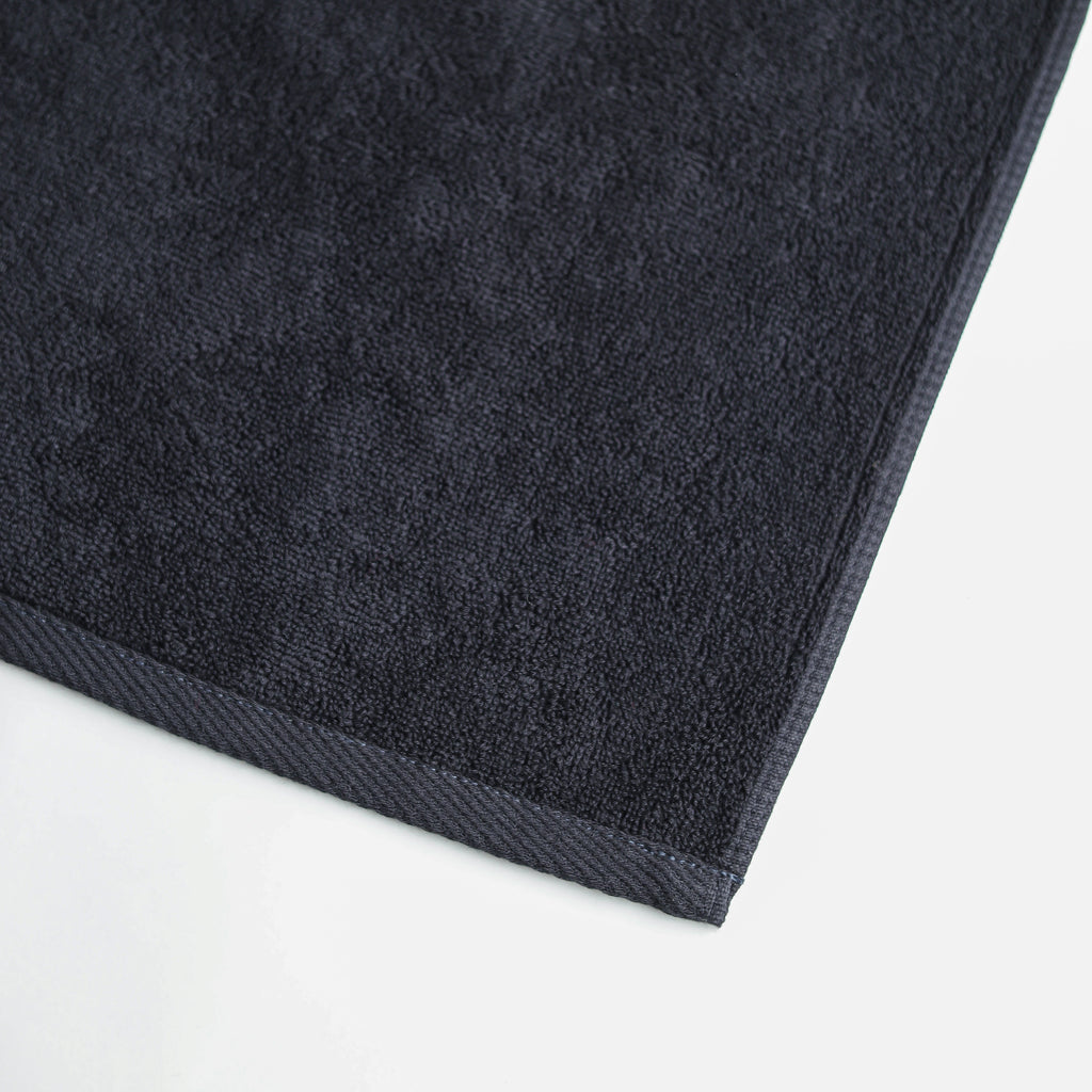 Black Cotton Towel