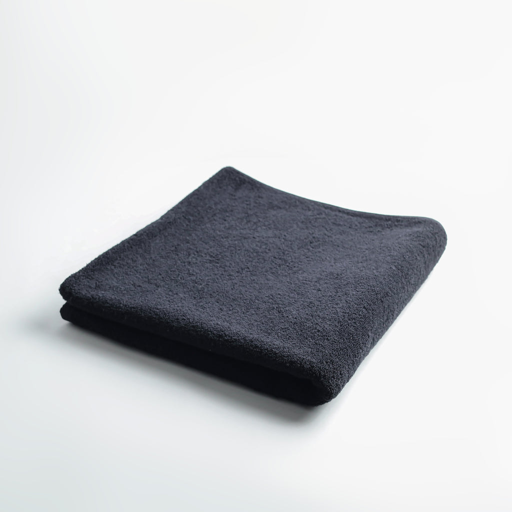 Black Cotton Towel