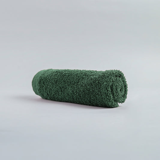 Green Cotton Towel