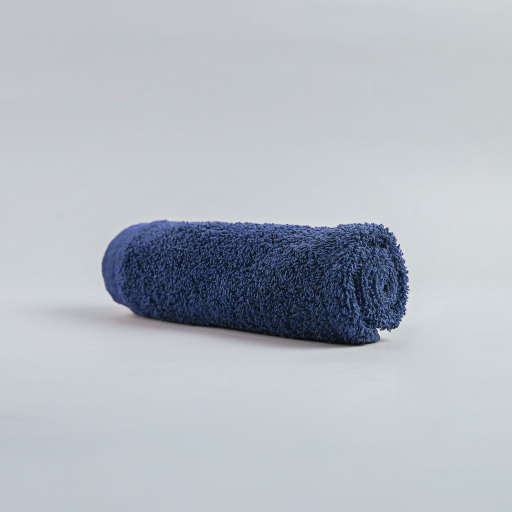 Navy Blue Cotton Towel