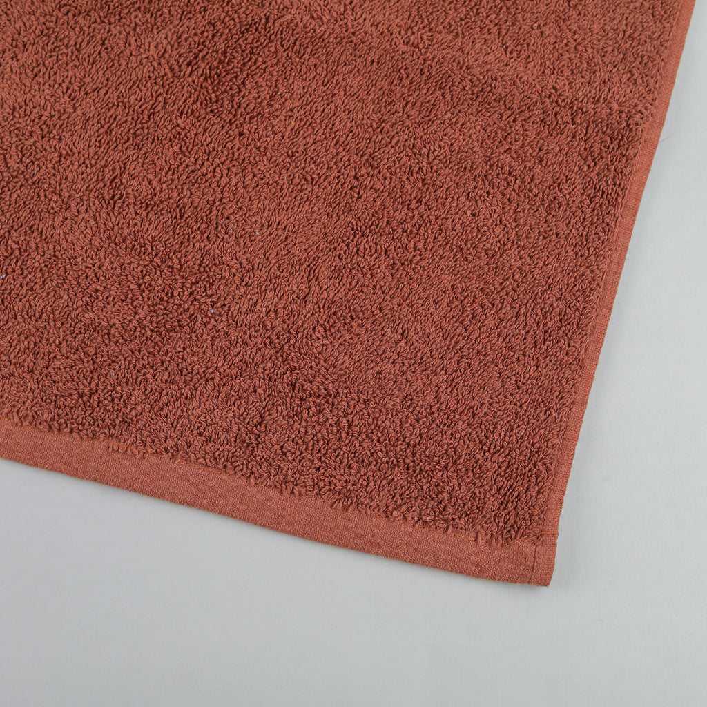 Brick Red Cotton Towel