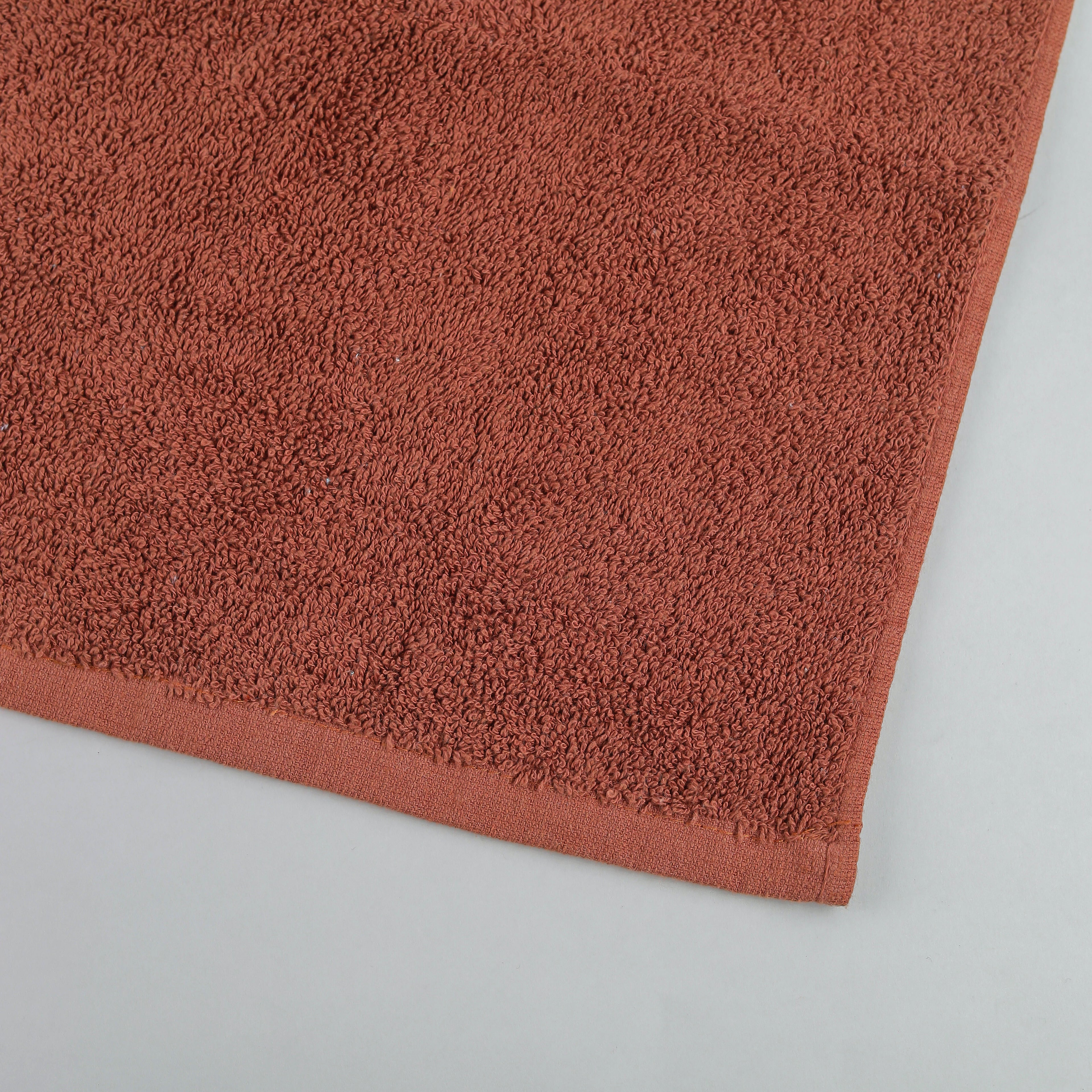 Brick Red Cotton Towel