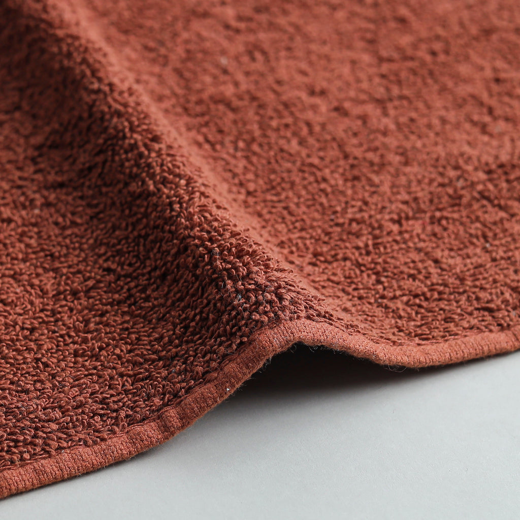 Brick Red Cotton Towel