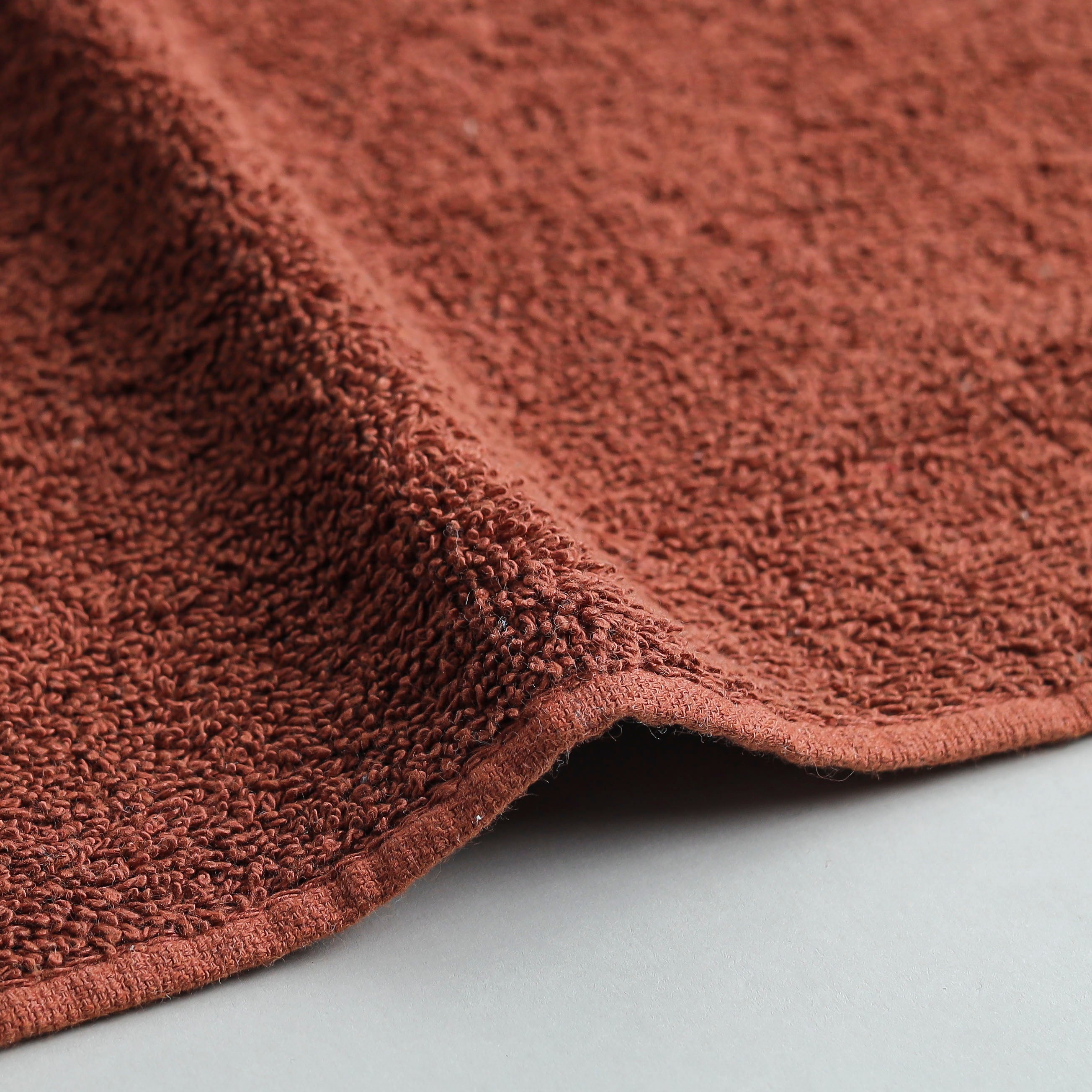 Brick Red Cotton Towel