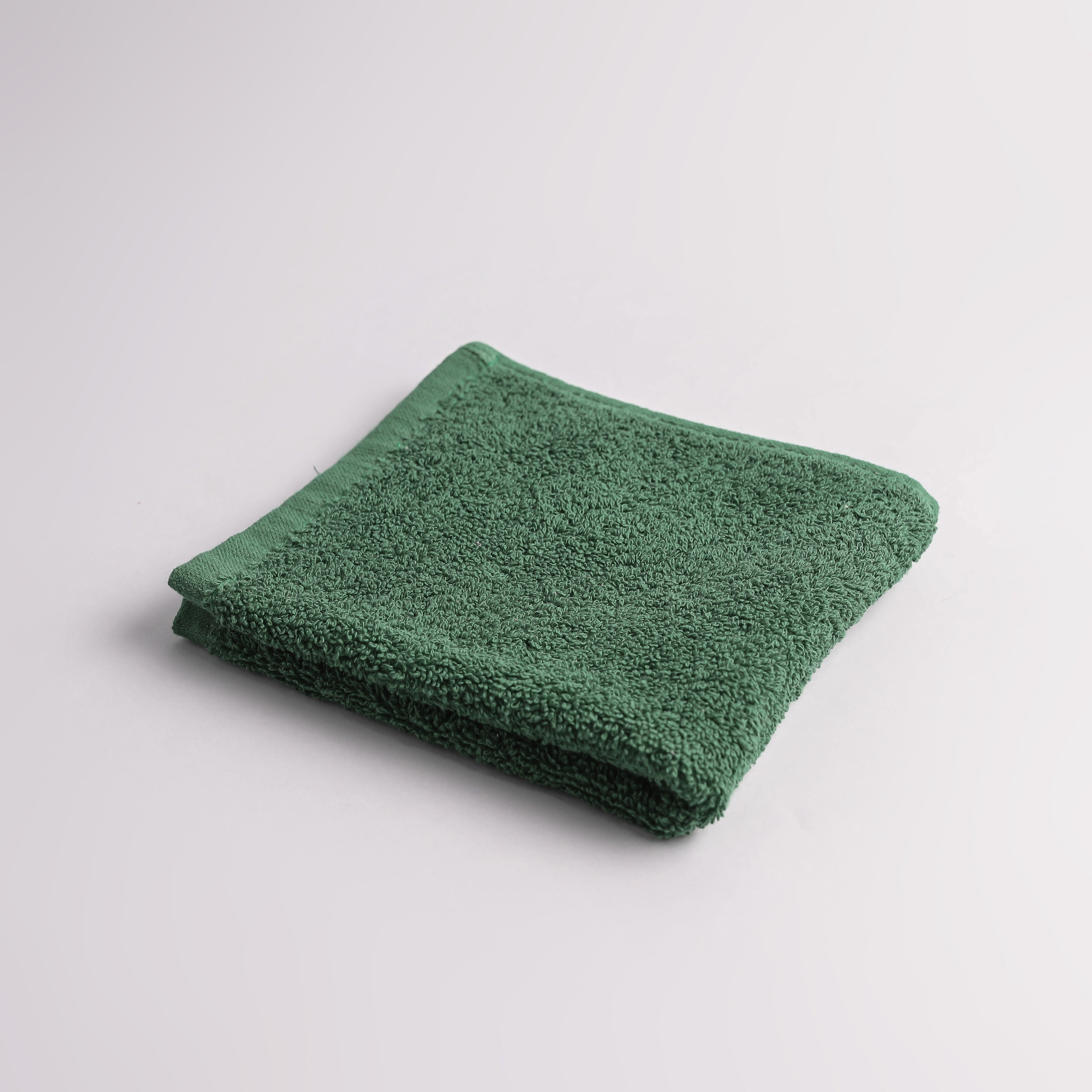 Green Cotton Towel