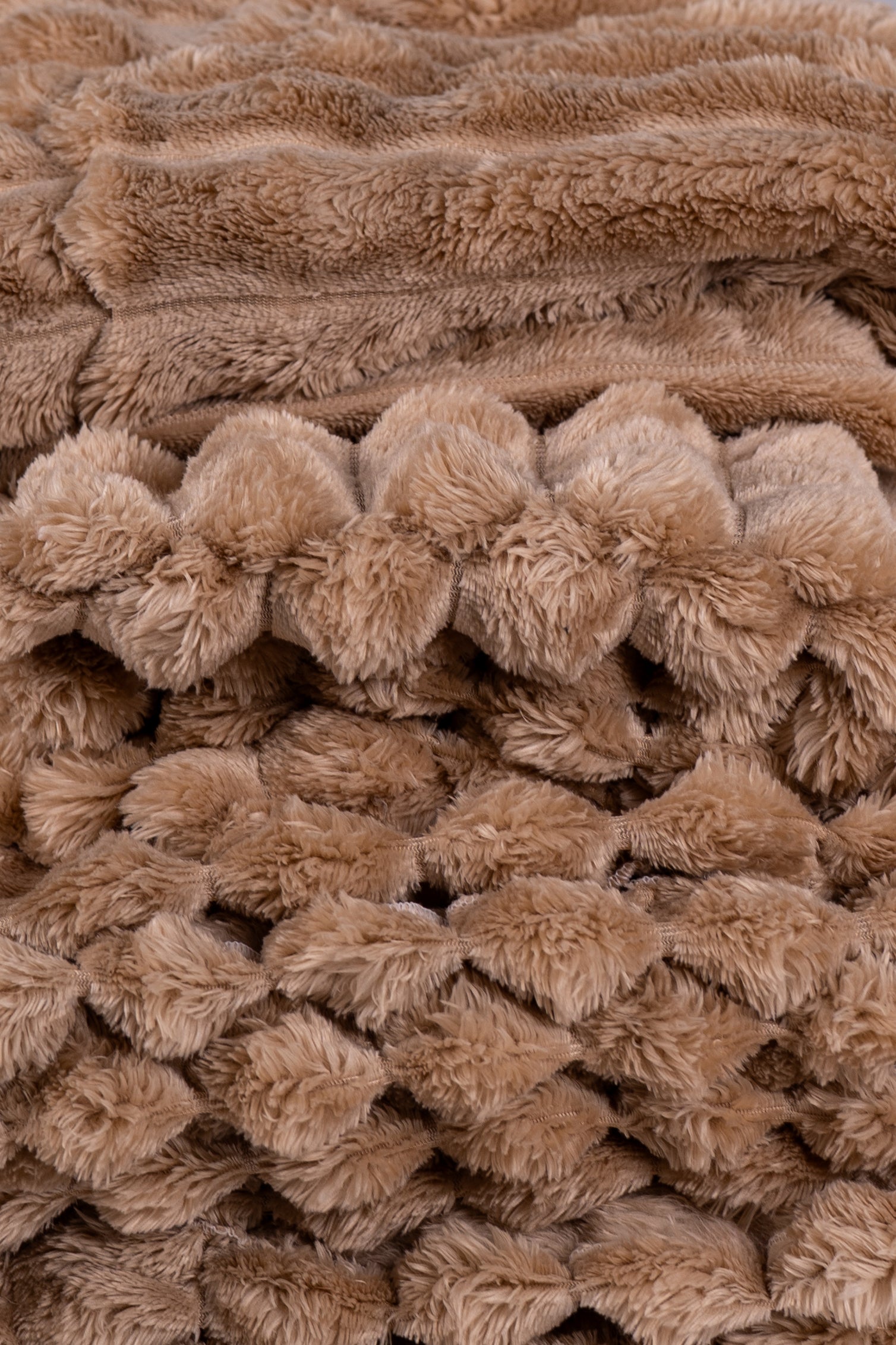 Brown Blanket (with 2 Optional Pillow Cases)