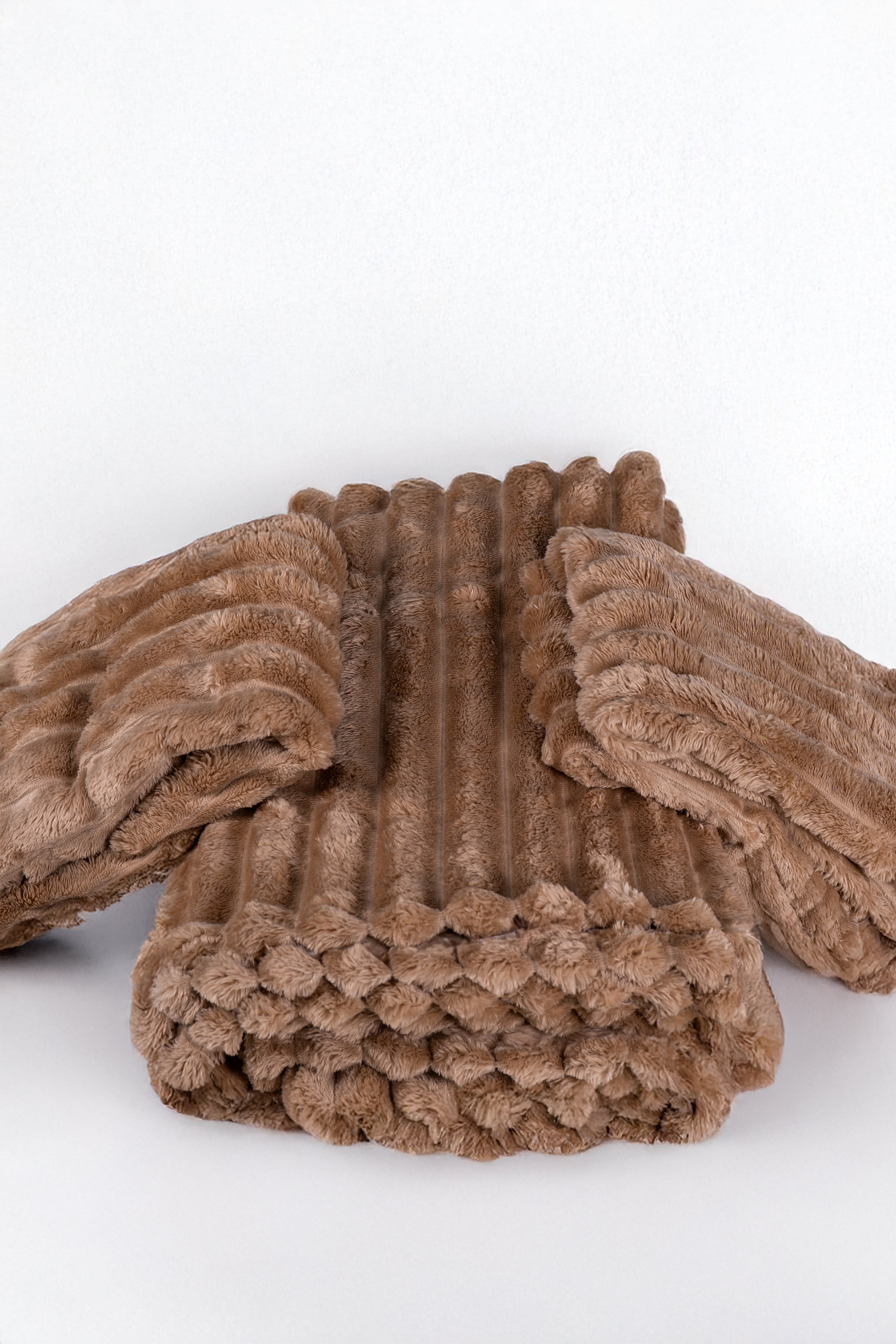 Brown Blanket (with 2 Optional Pillow Cases)