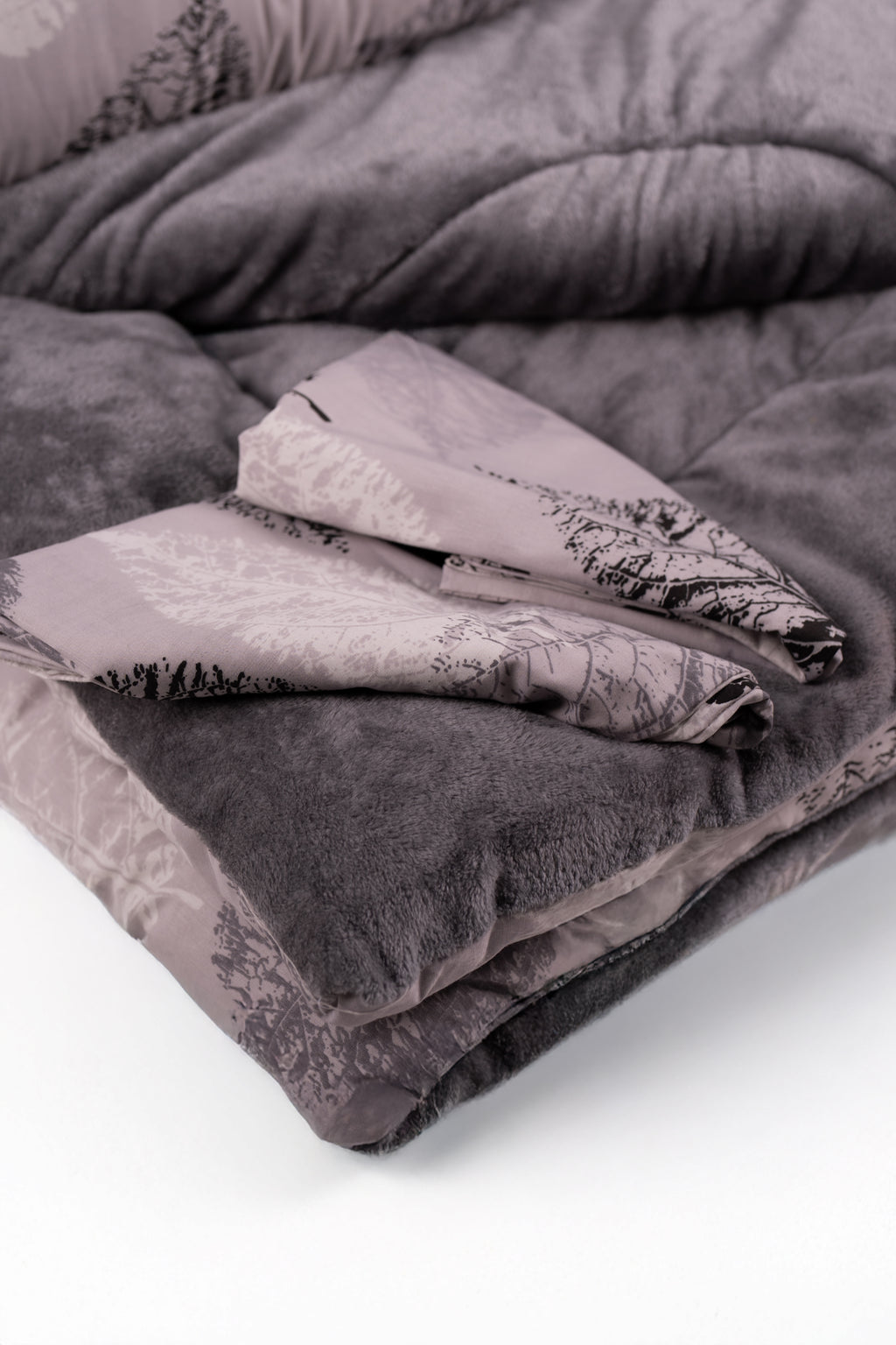 Printed Grey Bed Duvet