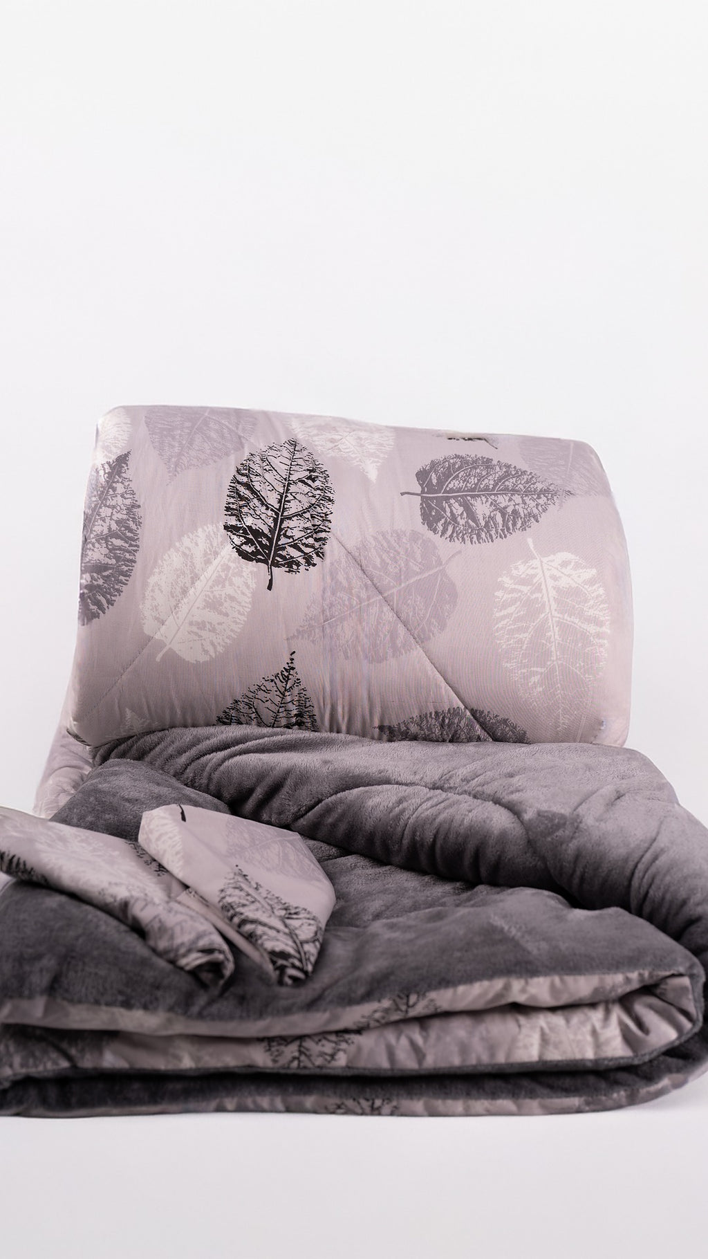 Printed Grey Bed Duvet