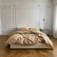 Beige Bed cover