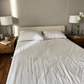 White Bedsheet + 2 pillowcases