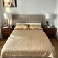 Beige Bedsheet + 2 pillowcases